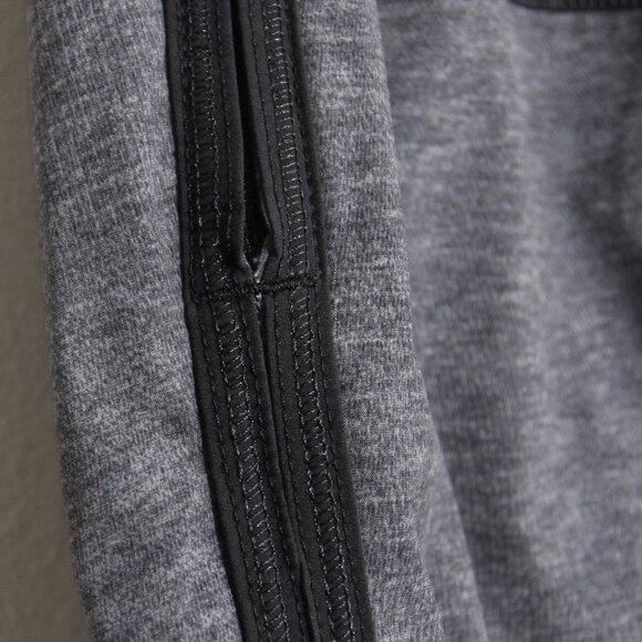 Lululemon Track To Reality Pant Heathered Texture Printed Grey Deep Coal / Black - Picture 6 of 12